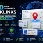 250 Google Map Embedded web2.0 Backlinks)
