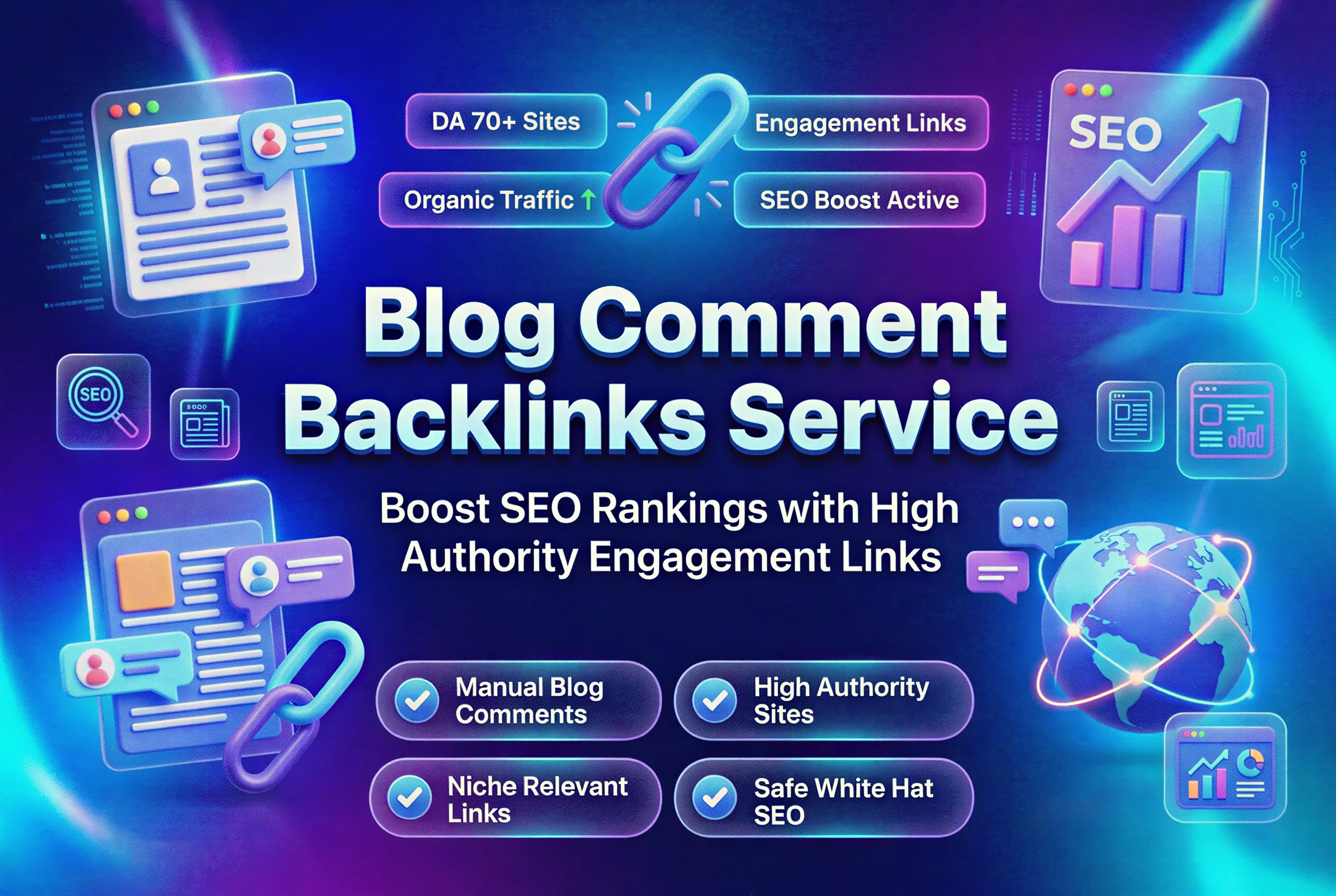 Blog Comment Backlinks Service SEO Boost