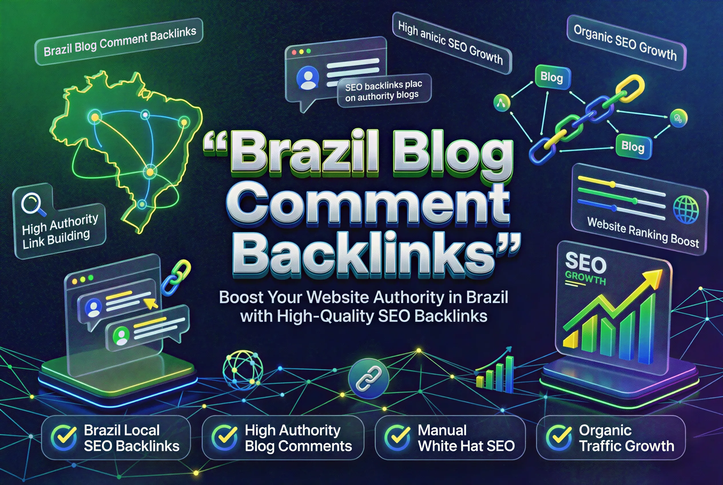 Brazil .BR Blog Comment Backlinks SEO