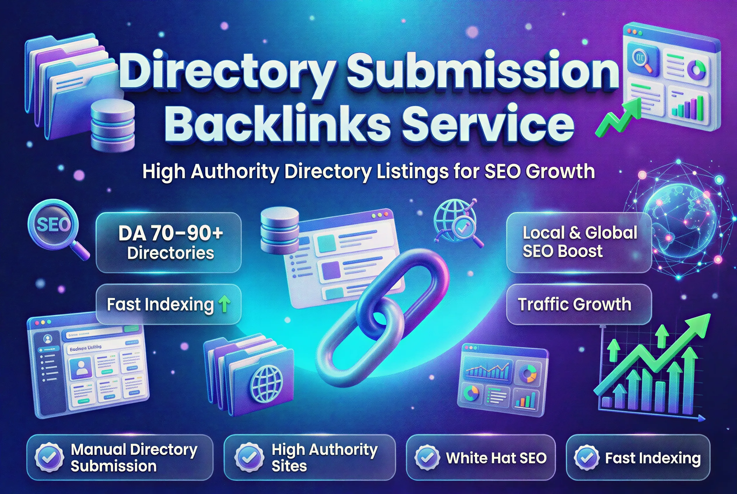 Directory Submission Backlinks SEO Service