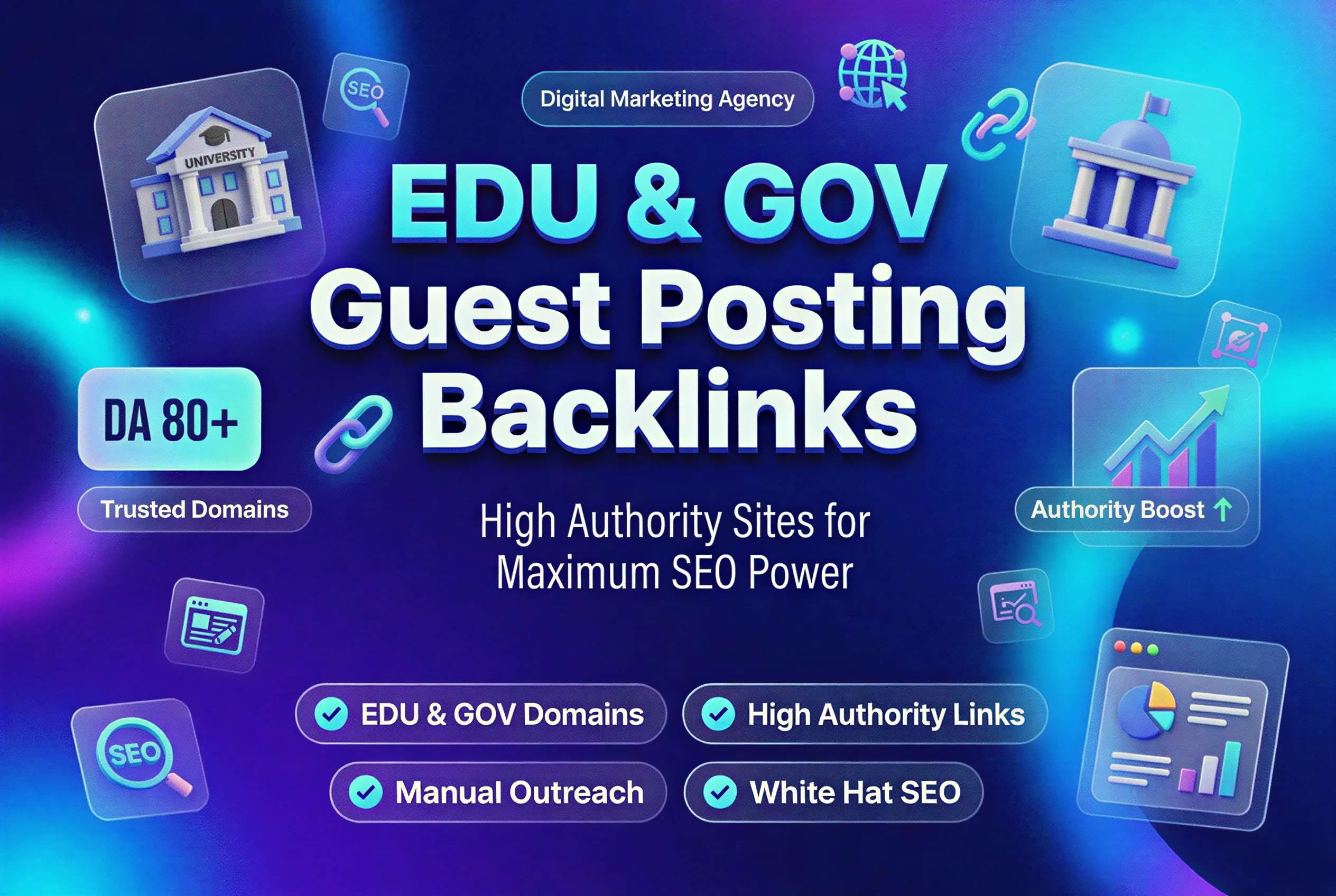 EDU GOV Guest Posting Backlinks Authority Sites