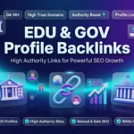 EDU GOV Profile Backlinks High Authority Links