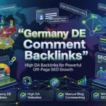 Germany .DE Blog Comment Backlinks High DA