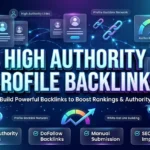 High Authority Profile Backlinks Service