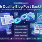 High Quality Blog Post Backlinks Service