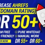 Increase Ahrefs DR 50 Plus High Authority