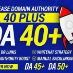 Increase Domain Authority DA 40 Plus SEO