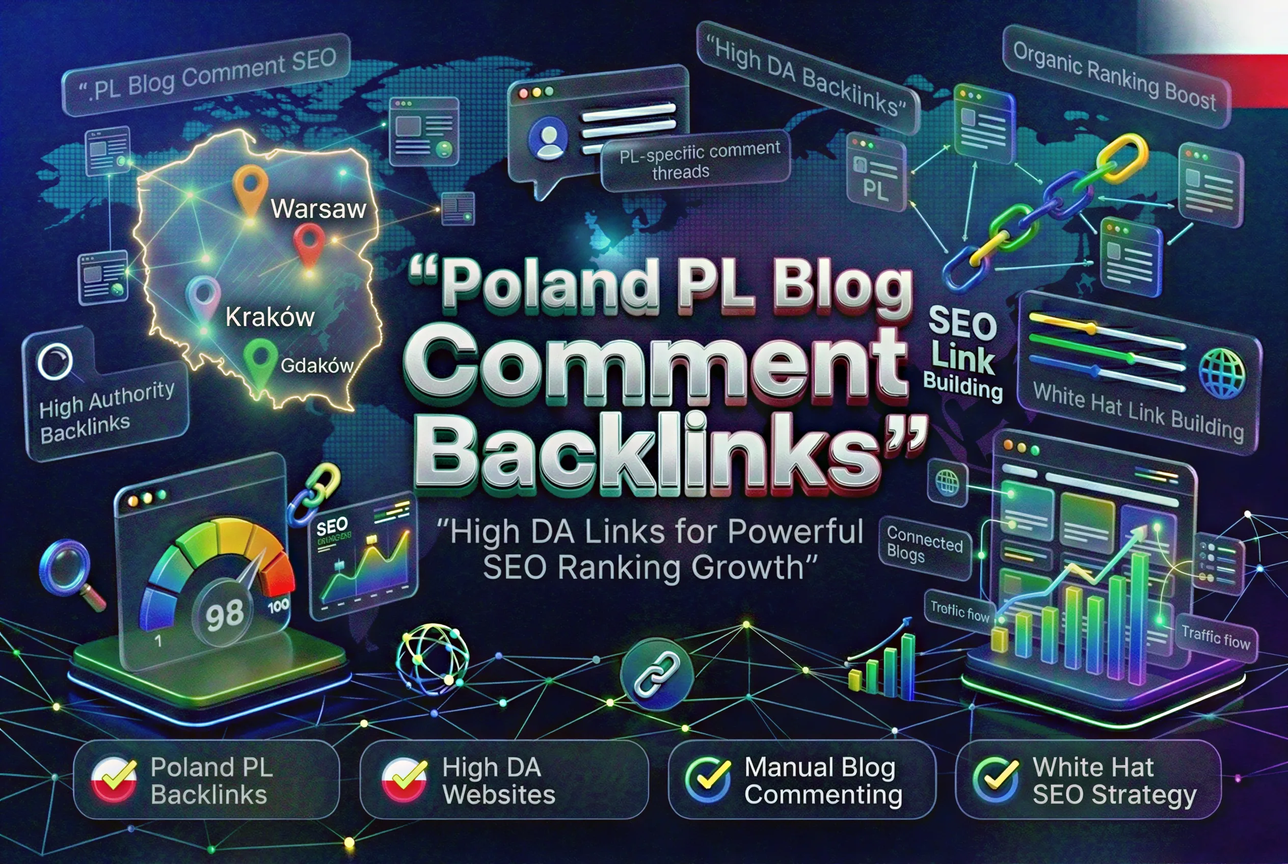 Poland .PL Blog Comment Backlinks High DA