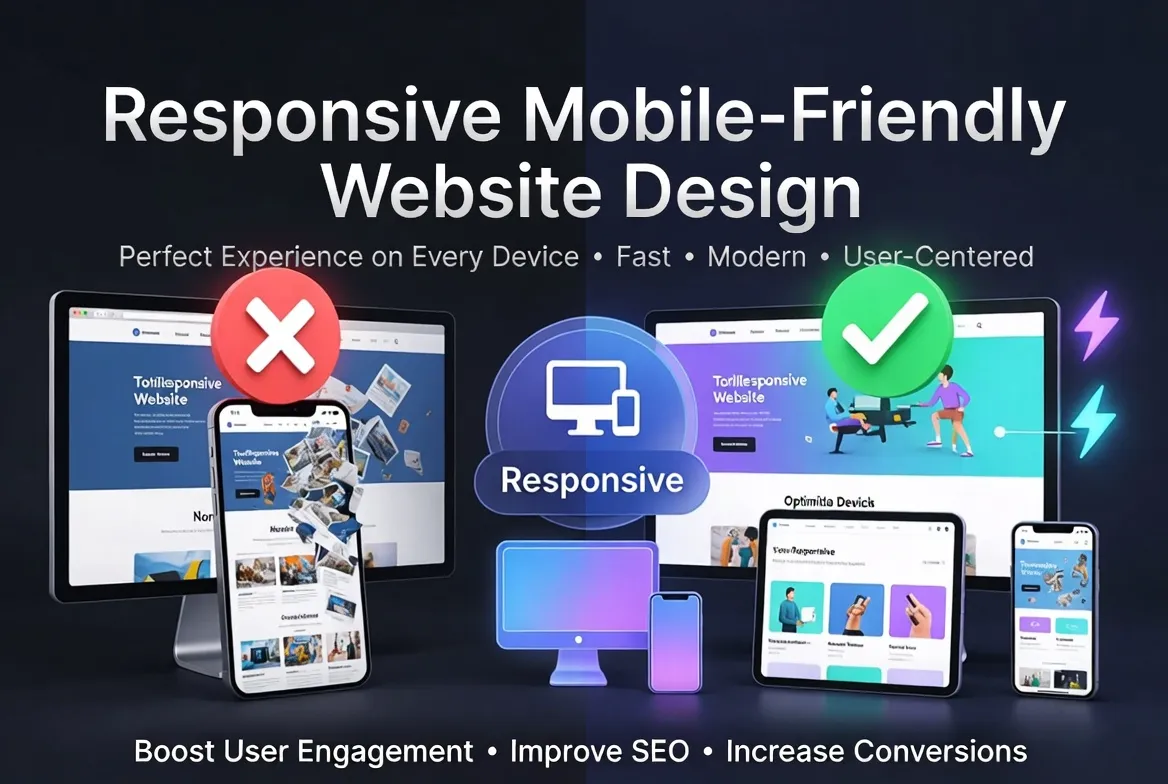 Responsive Mobile Friendly Website Design Service