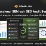 SEMrush Website SEO Audit Professional Service