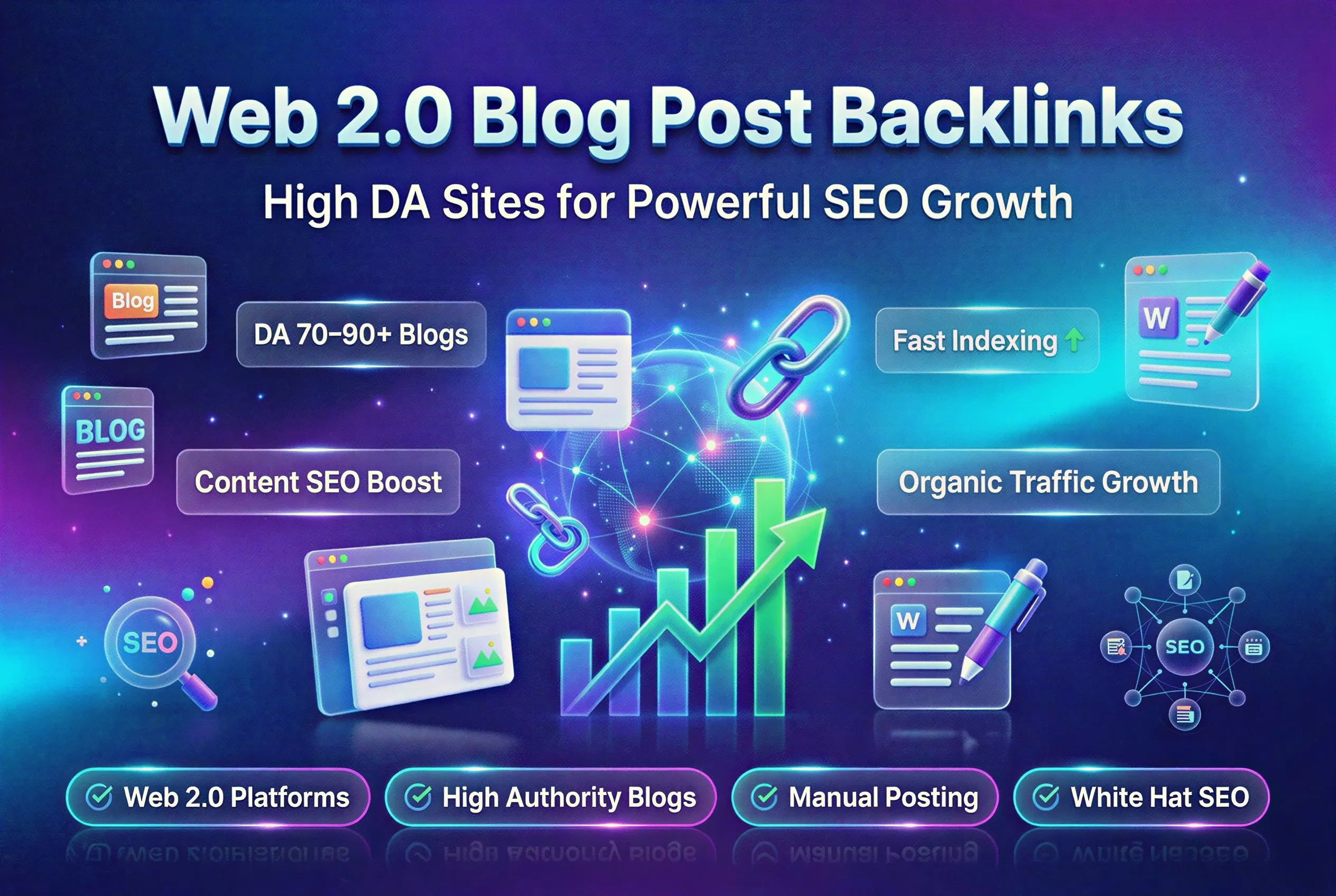 Web 2.0 Blog Post Backlinks High DA