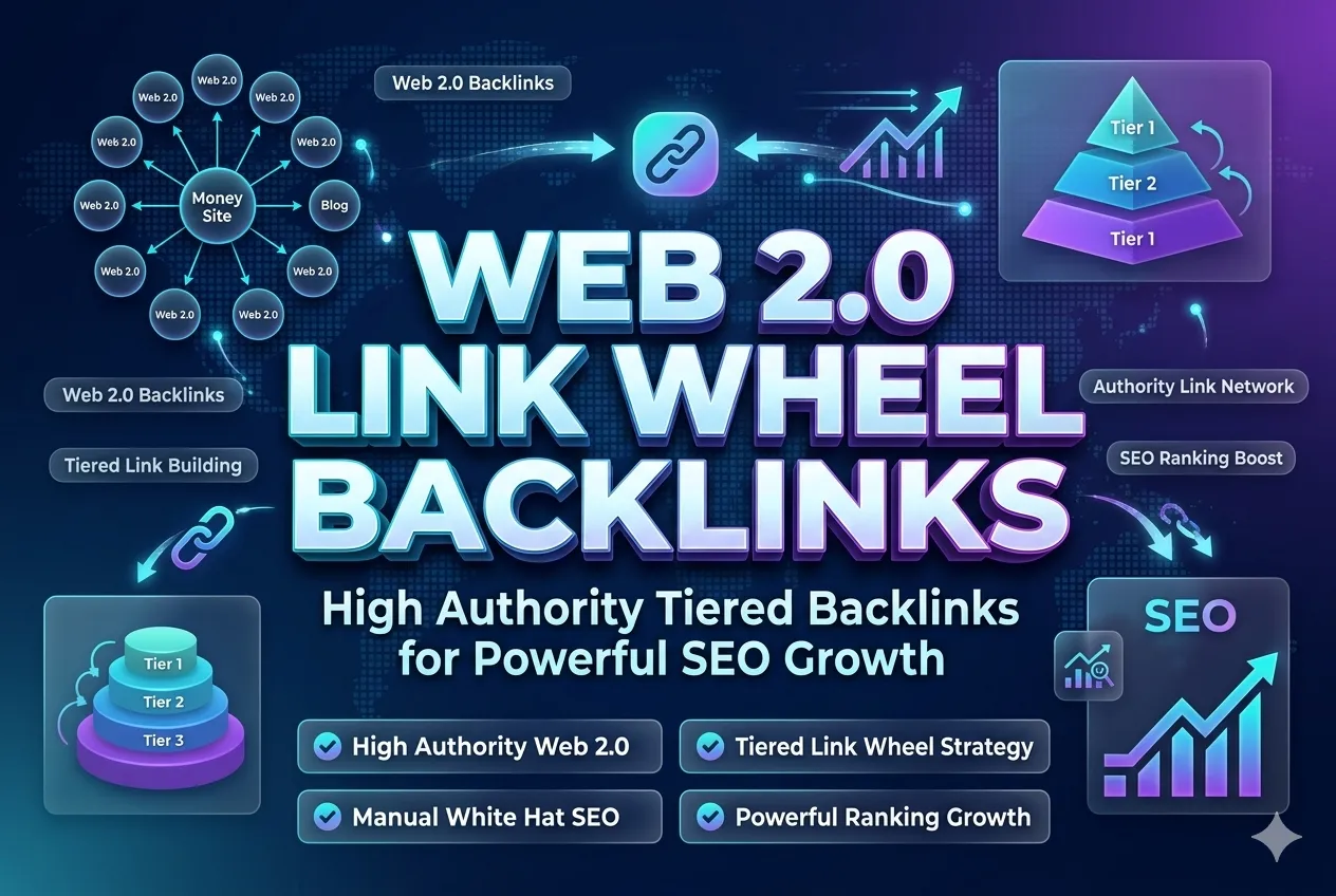 high authority Web2.0 Link Wheel Backlink